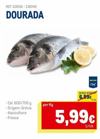 Makro Dourada promoção
