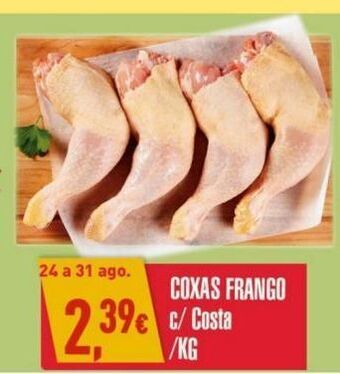 Miranda Supermercados Coxa de frango promoção