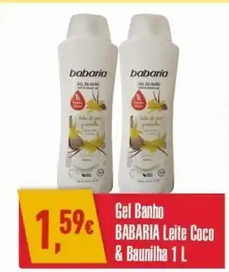 Miranda Supermercados Gel de banho babaria promoção