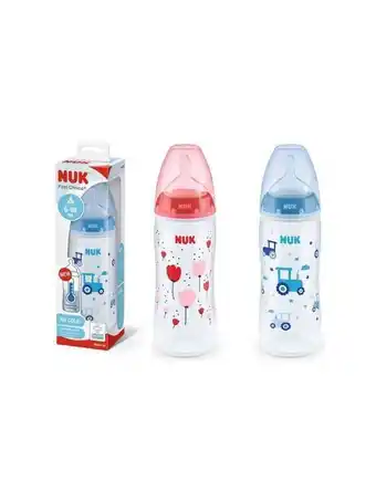 Nuk bib fc+ temp contr. pp360ml sil 6-18xl - nuk