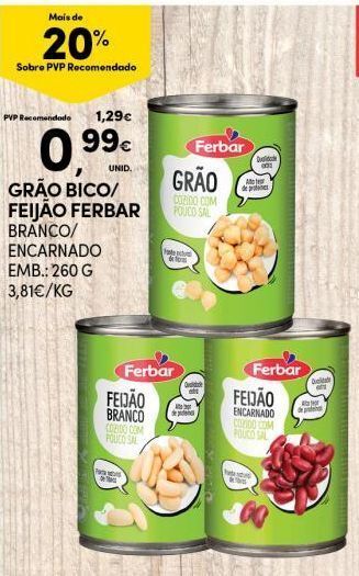 Grão de bico ferbar