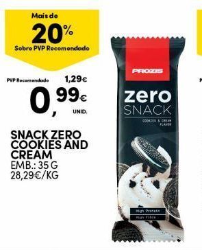 Continente Bom dia Snacks prozis promoção