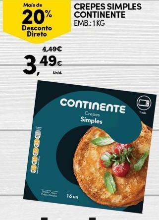 Crepes continente