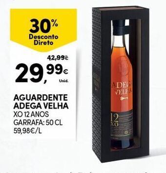 Continente Bom dia Aguardente promoção