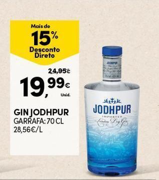 Continente Bom dia Gin promoção