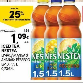 Chá gelado nestea