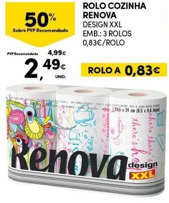 Continente Bom dia Papel toalha renova promoção