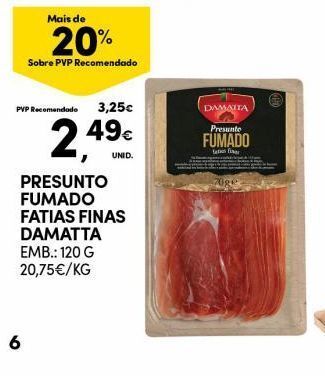 Continente Bom dia Presunto damatta promoção