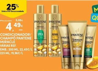 Continente Bom dia Produtos para o cabelo pantene promoção
