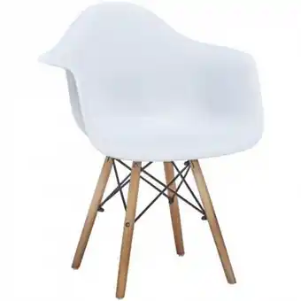 Cadeira de sala com braços moda