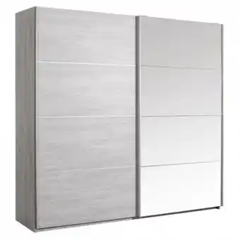 Homy Casa Roupeiro de portas de correr e espelho neva promoção
