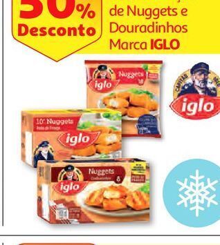 Auchan Douradinhos peixe iglo promoção