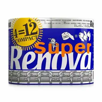 Pingo Doce Papel higiénico super compact renova - 4 rolos promoção