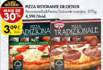 Pingo Doce Pizza Ristorante Dr. Oetker 370g promoção
