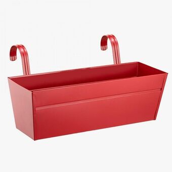 VIVA Vaso floreira para pendurar garden vermelho 9l promoção