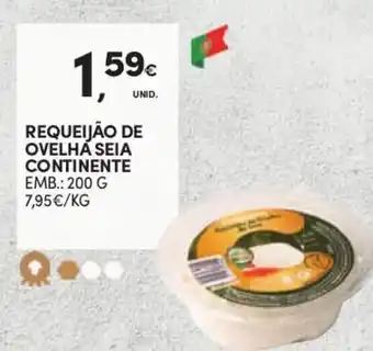 Continente Requeijao de Ovelha Seia Continente promoção