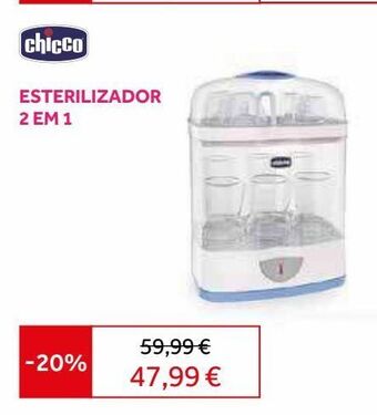 Prénatal Esterilizador chicco promoção