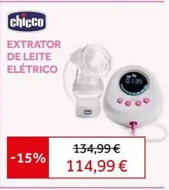 Prénatal Bomba extratora de leite chicco promoção