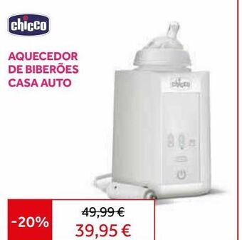 Prénatal Aquecedores de biberão chicco promoção