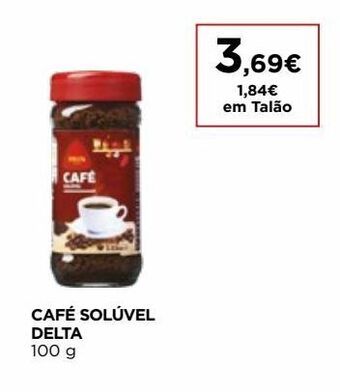 El Corte Inglés Café solúvel delta promoção