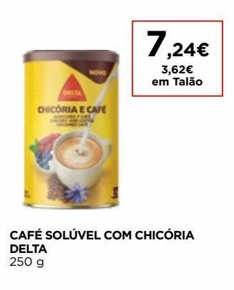 Café solúvel delta