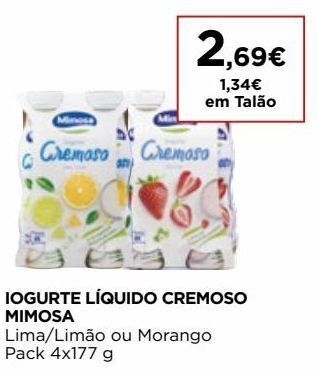El Corte Inglés Iogurte mimosa promoção