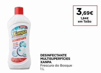 El Corte Inglés Desinfetante promoção