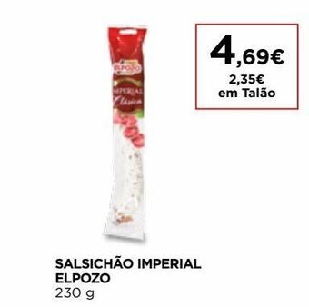 El Corte Inglés Salsichão elpozo promoção