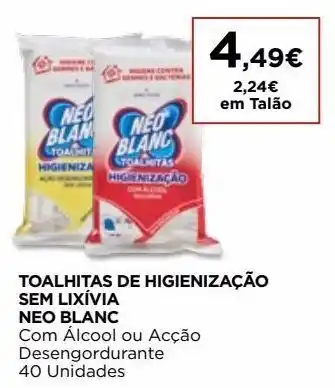 El Corte Inglés Limpadores neo blanc promoção