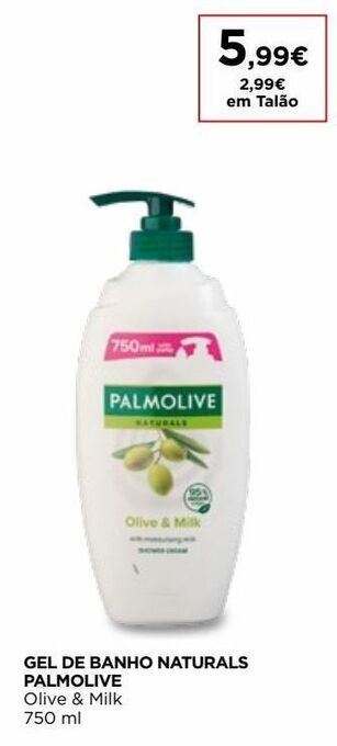 El Corte Inglés Gel de banho palmolive promoção