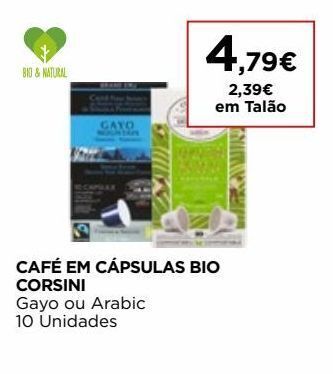 El Corte Inglés Cápsulas de café promoção