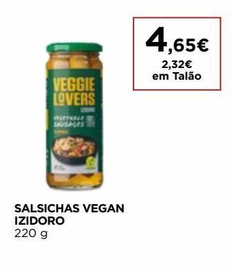 El Corte Inglés Salsicha izidoro promoção