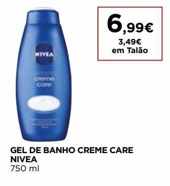 El Corte Inglés Gel de banho nivea promoção