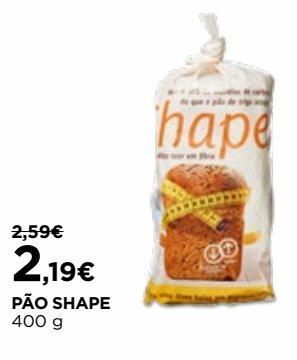 El Corte Inglés Pão de forma shape promoção