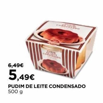 El Corte Inglés Pudim de leite promoção