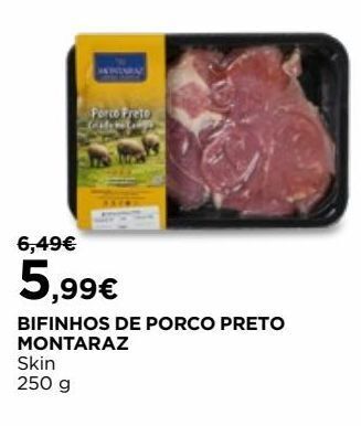 El Corte Inglés Carne suína montaraz promoção