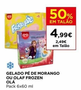 El Corte Inglés Gelados olá promoção