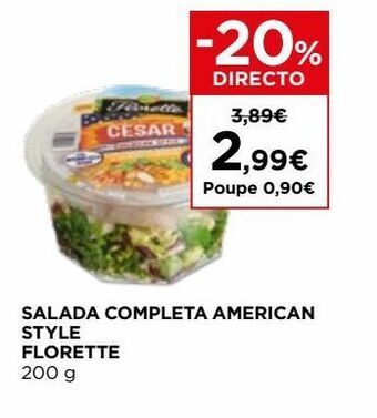 El Corte Inglés Saladas prontas florette promoção