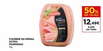 El Corte Inglés Presunto porminho promoção