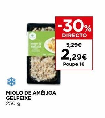 El Corte Inglés Frutos do mar gelpeixe promoção