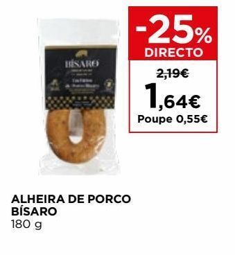 El Corte Inglés Alheira promoção