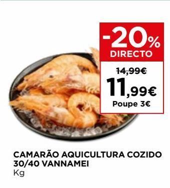 El Corte Inglés Camarão promoção