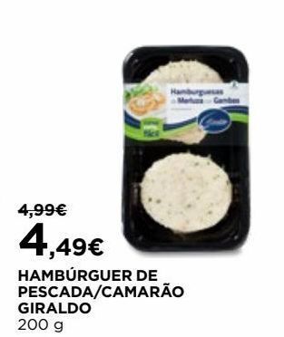 El Corte Inglés Hambúrguer promoção