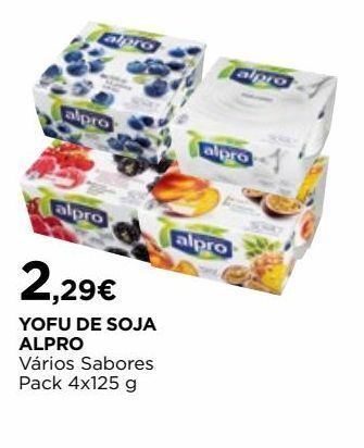 El Corte Inglés Iogurte alpro promoção