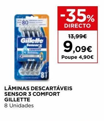 El Corte Inglés Barbear gillette promoção