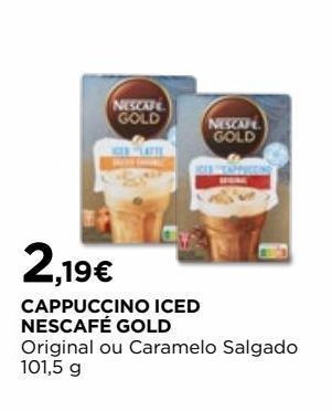 El Corte Inglés Capuccino nescafé promoção