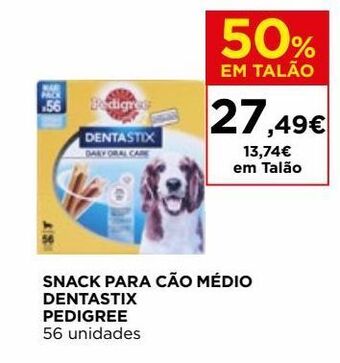 El Corte Inglés Ração para cães pedigree promoção
