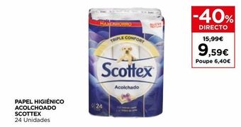 Papel higiênico scottex