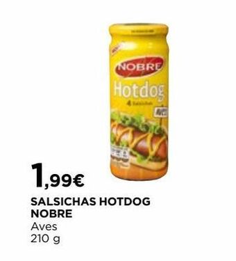 El Corte Inglés Salsicha nobre promoção