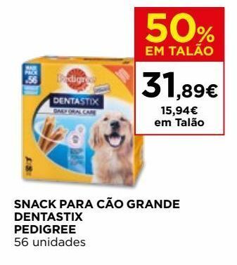 El Corte Inglés Ração para cães pedigree promoção